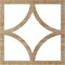 Ekena Millwork Statesman Wood Fretwork Pierced Ceiling Medallion, Red Oak, 36"OD x 23"ID x 3/8"T CMWP36X36X0375STRO - alternate 4